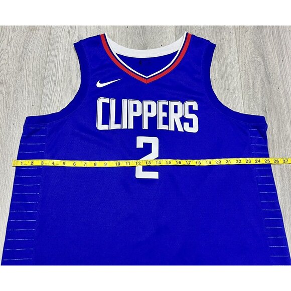 Kawhi Leonard #2 LA Clippers Blue Nike Dri-fit NBA Swingman Jersey Men’s XXLarge - Picture 6 of 6